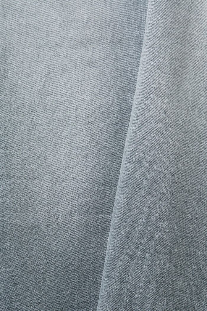 Jeans mid rise skinny fit, GREY LIGHT WASHED, detail image number 5