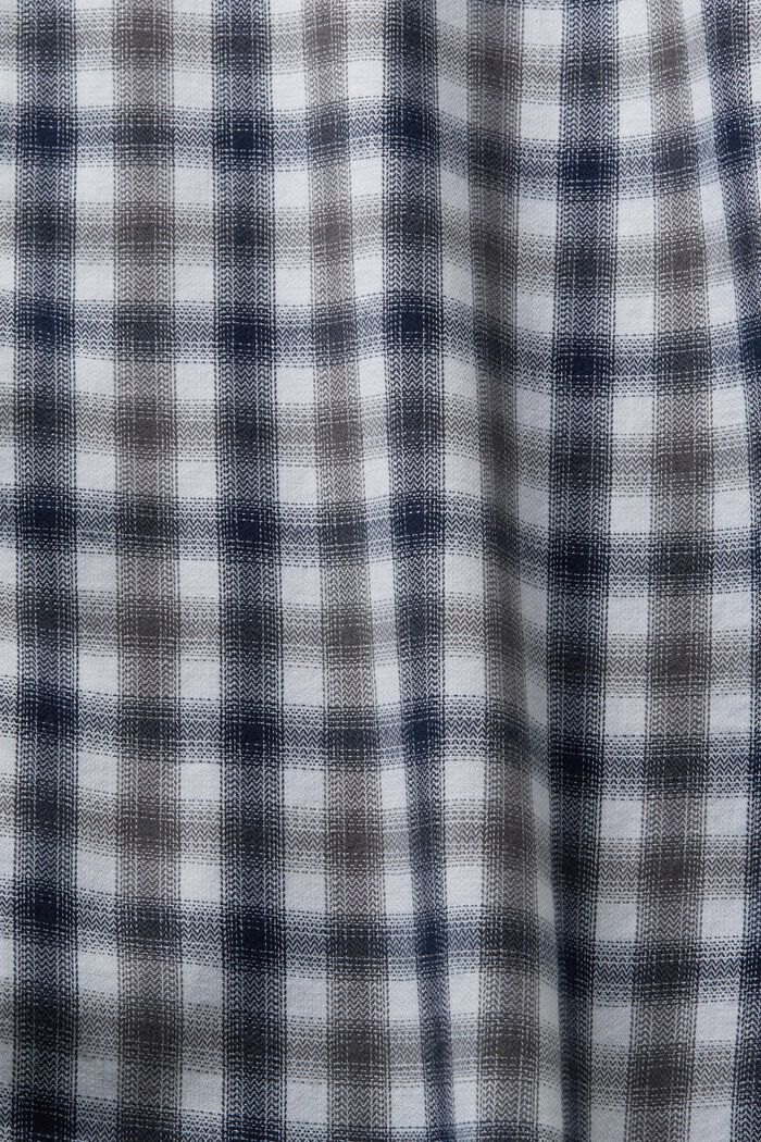 Camisa de franela de algodón con diseño a cuadros, PASTEL GREY, detail image number 5