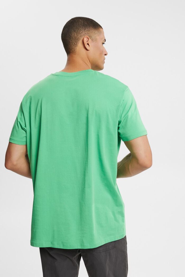 Camiseta de tejido jersey, 100% algodón, GREEN, detail image number 4