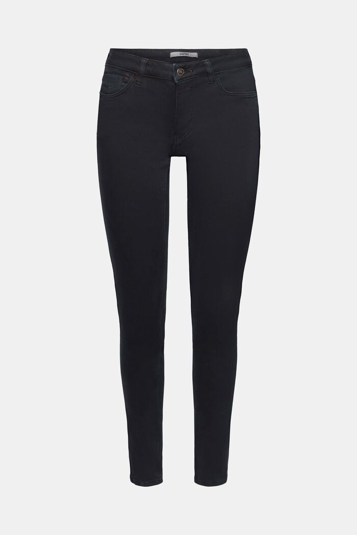 Jeans mid-rise skinny fit, BLACK, detail image number 6