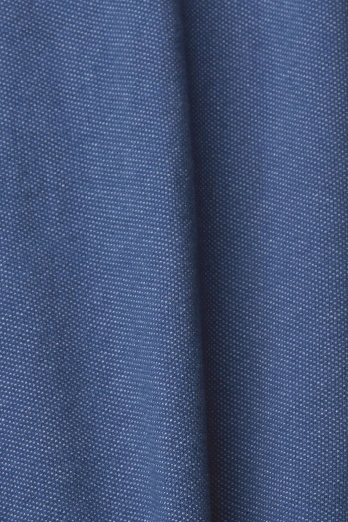 Camisa en dos colores, DARK BLUE, detail image number 1