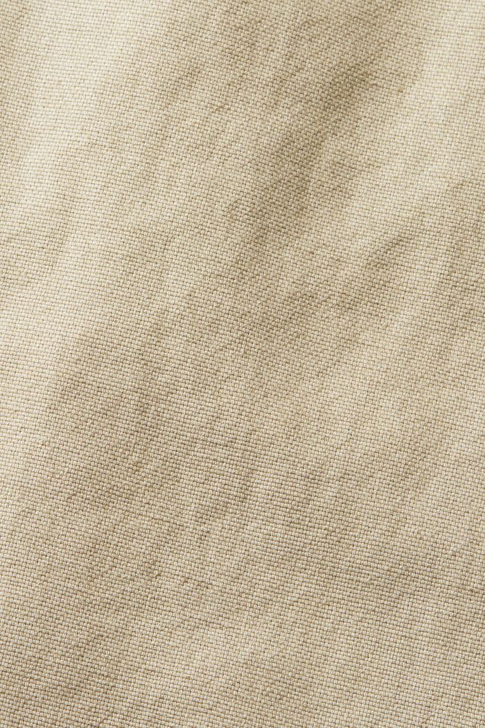 Pantalón cargo en mezcla de tejidos con TENCEL™, DUSTY GREEN, detail image number 7