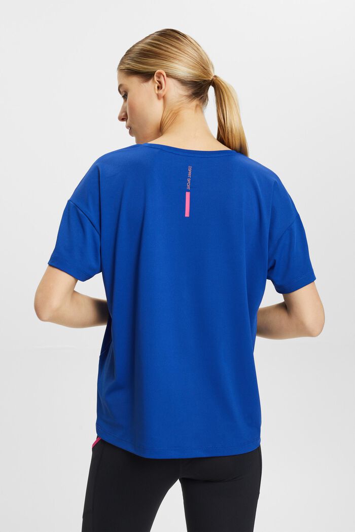 Camiseta con tecnología E-DRY, BRIGHT BLUE, detail image number 3