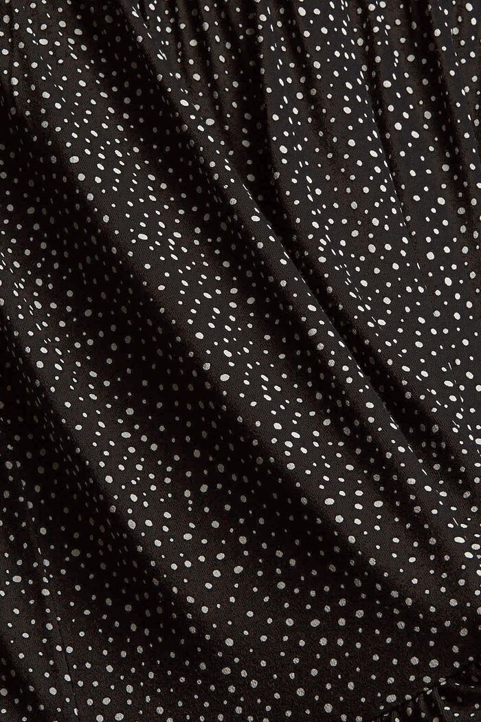 Vestido de LENZING™ ECOVERO™ con estampado, NEW BLACK, detail image number 5