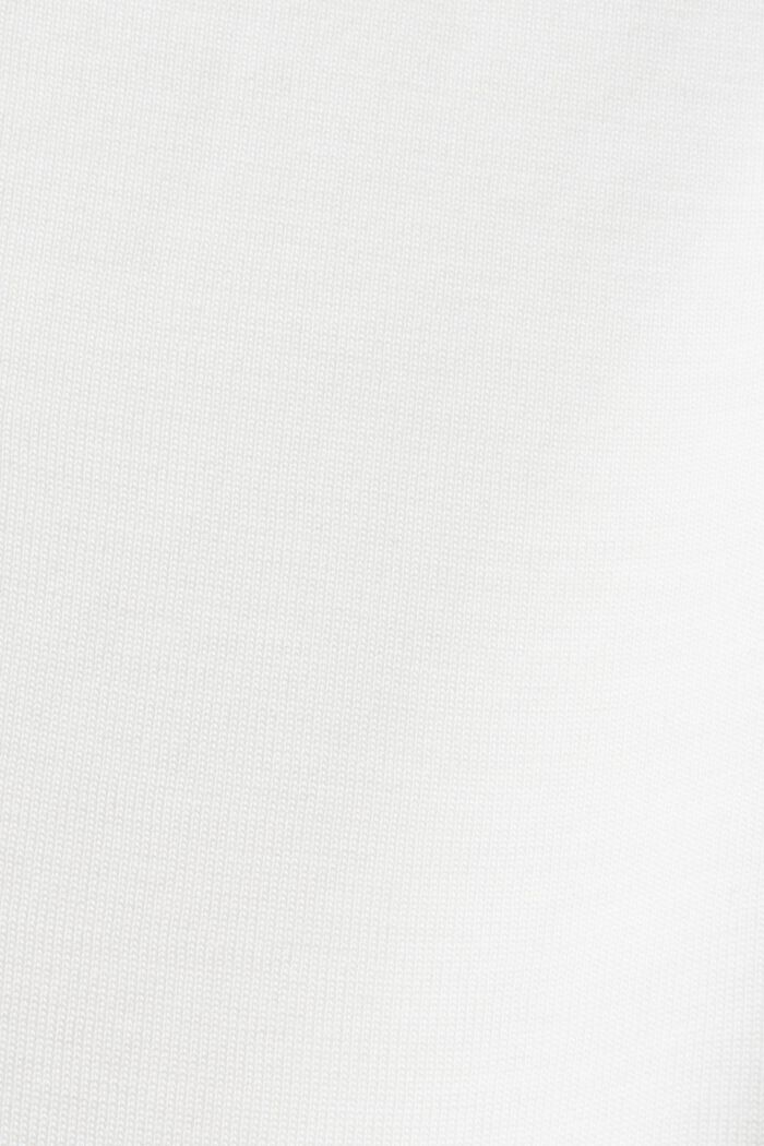 Top de tejido jersey, TENCEL™ lyocell, WHITE, detail image number 6
