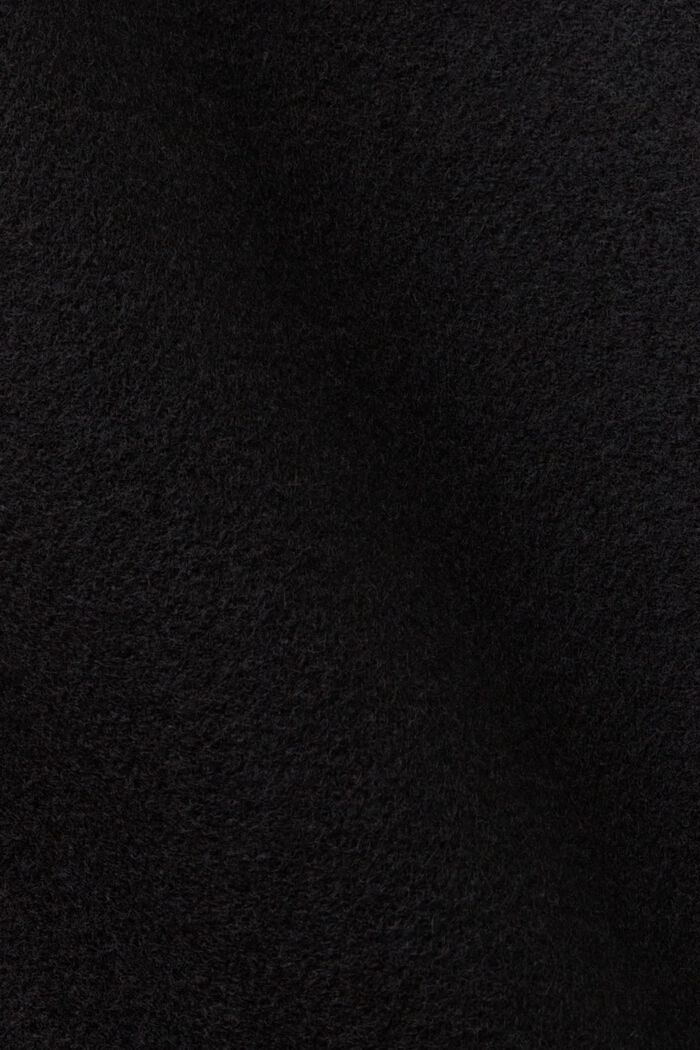 Cazadora de lana, BLACK, detail image number 6