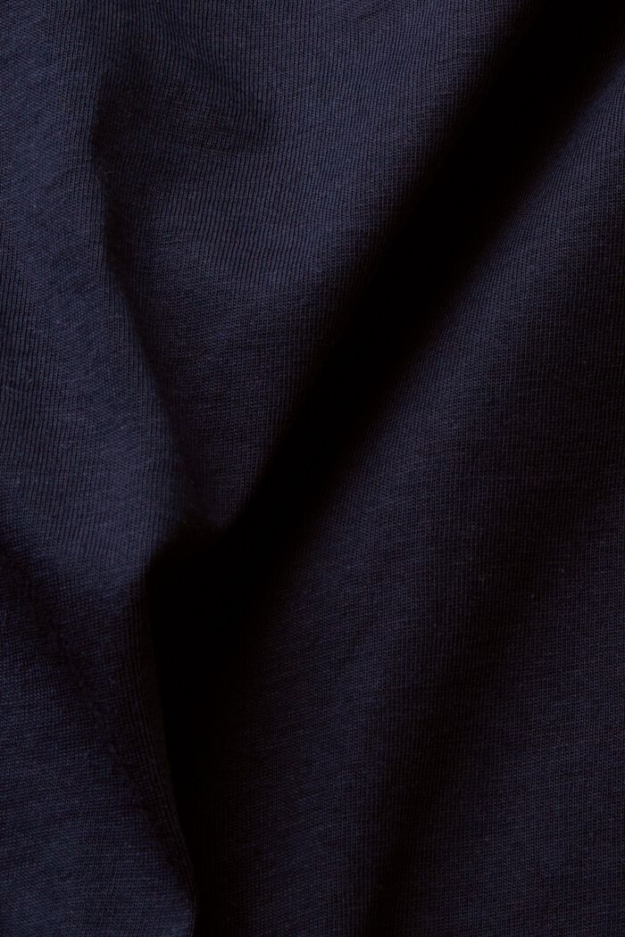 Camiseta con estampado, 100% algodón, NAVY, detail image number 5