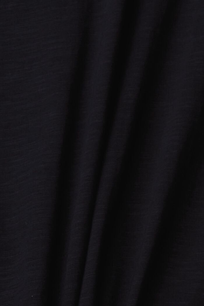 Camiseta manga larga de punto, BLACK, detail image number 5