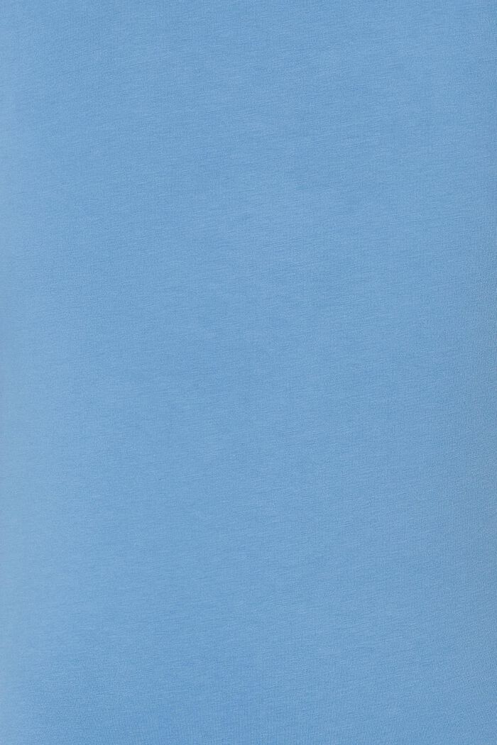 Camiseta con frase estampada, algodón ecológico, BLUE, detail image number 3