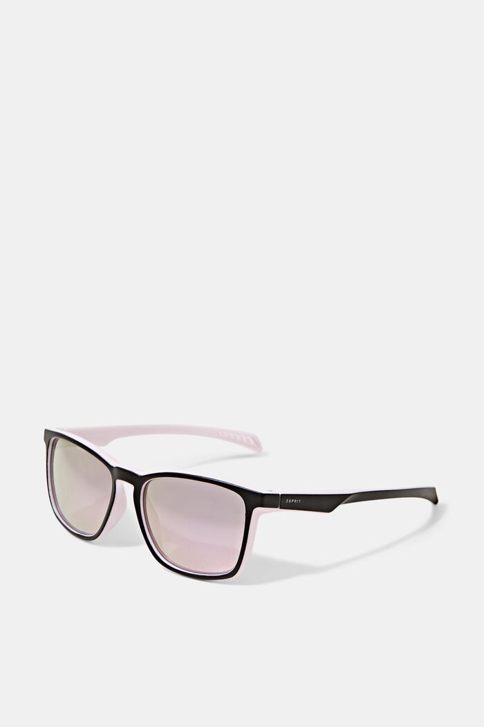 Gafas de sol deportivas con lentes de espejo, DEMI ROSE, detail image number 3