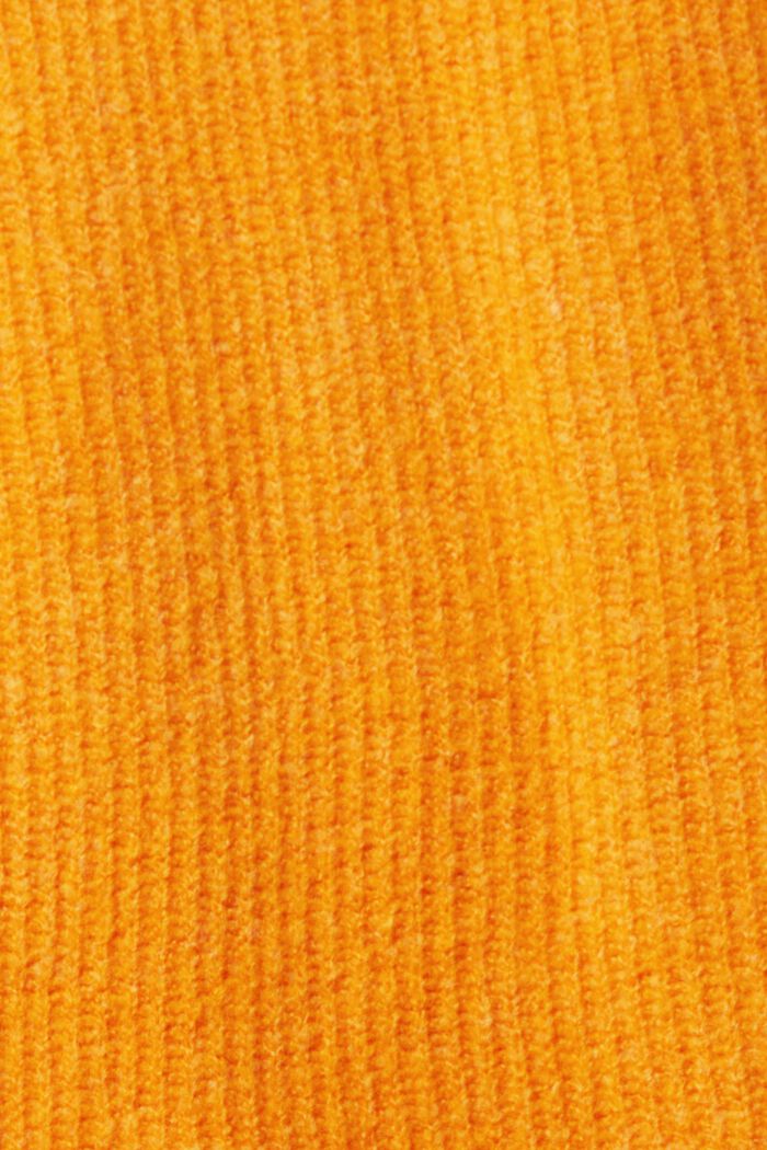 Jersey de punto en mezcla de lana, ORANGE, detail image number 1