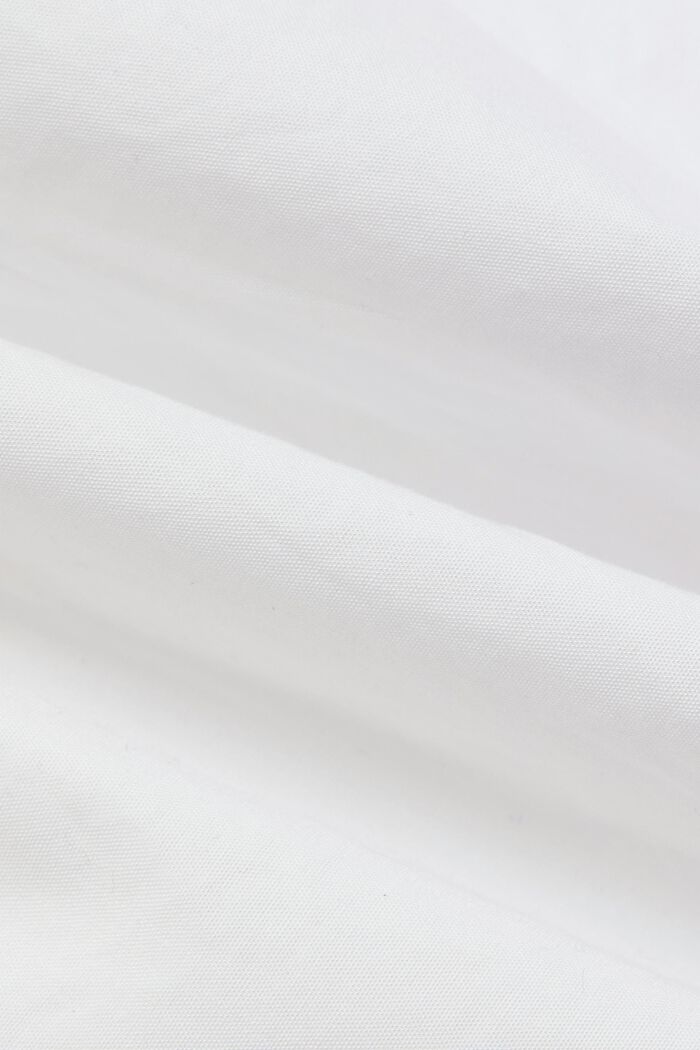 Camisa en 100 % algodón ecológico Pima, WHITE, detail image number 4