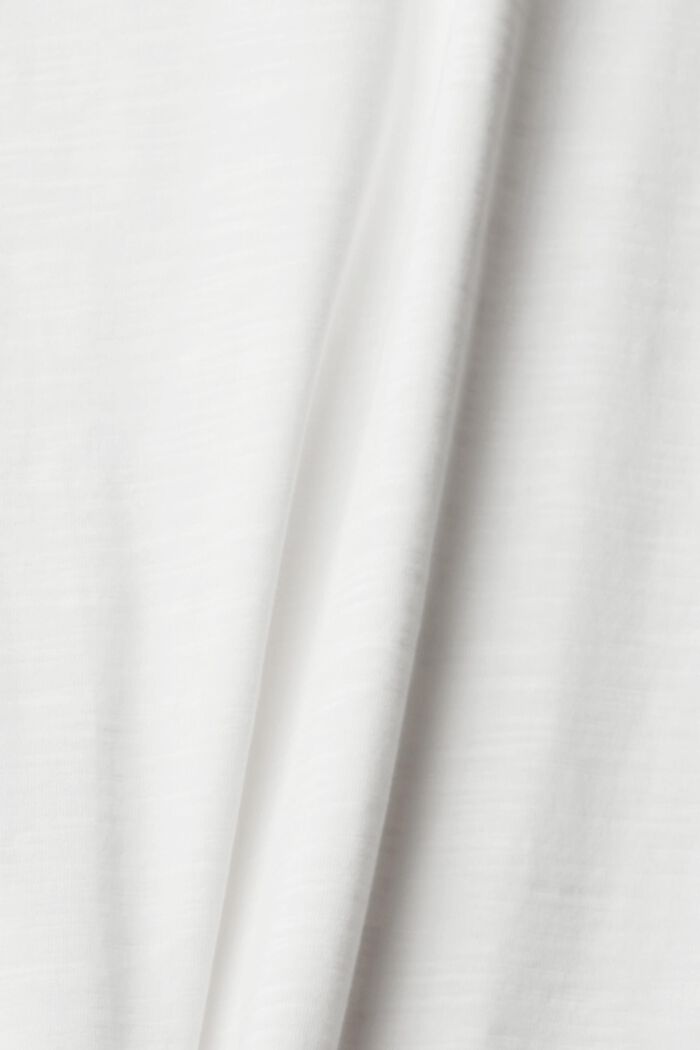 Camiseta manga larga de punto, OFF WHITE, detail image number 1
