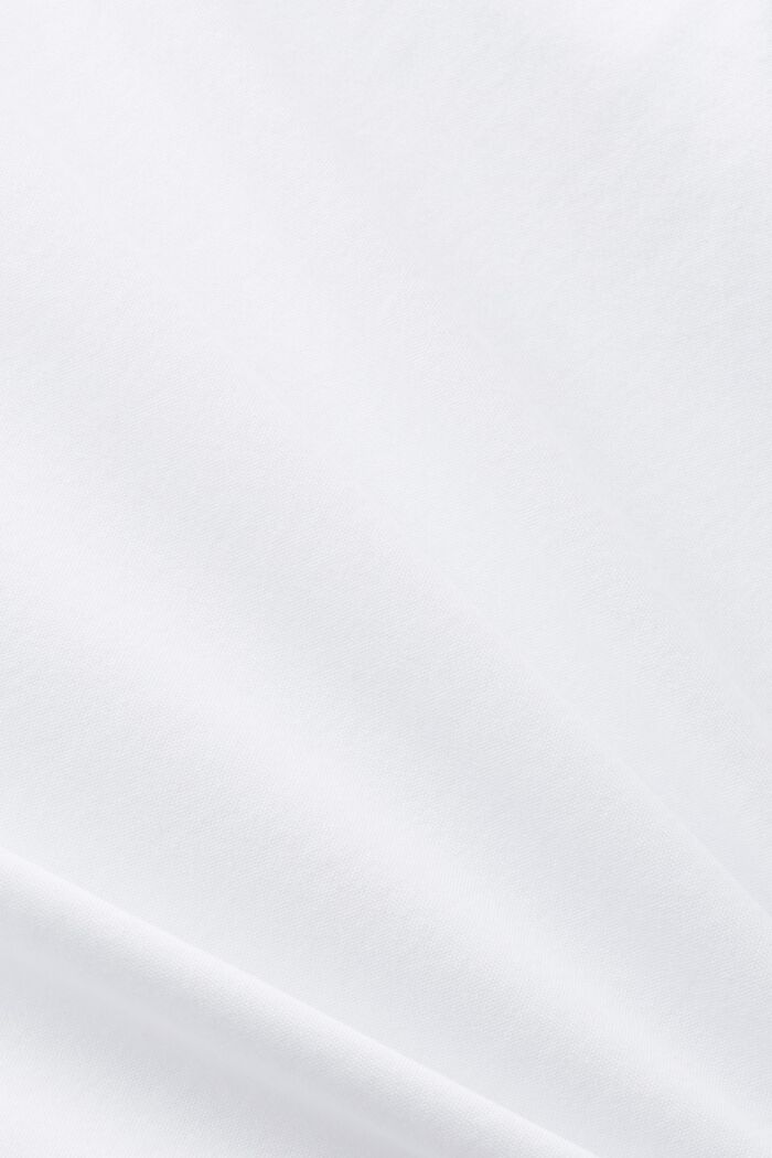 Camiseta de tirantes de algodón, WHITE, detail image number 4