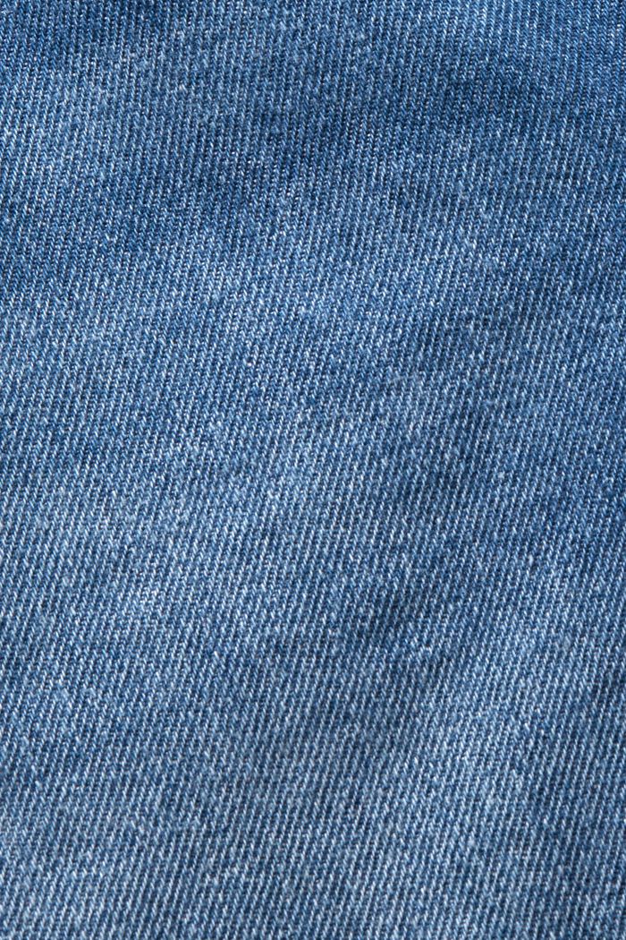 Shorts vaqueros sin dobladillo, BLUE MEDIUM WASHED, detail image number 6