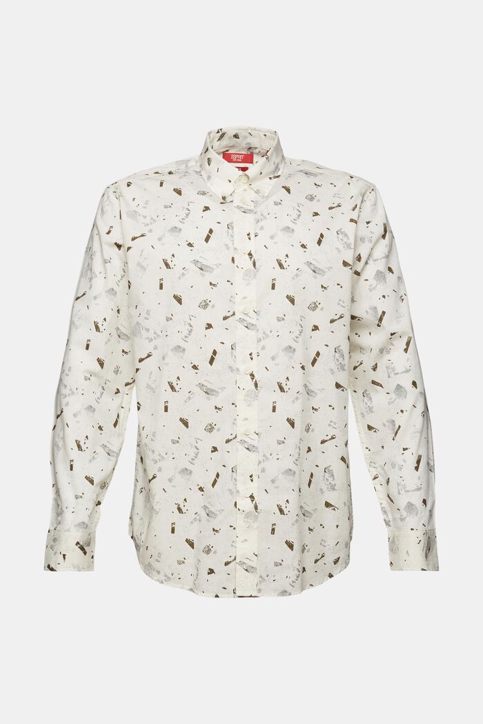 Camisa estampada de algodón, ICE, detail image number 5