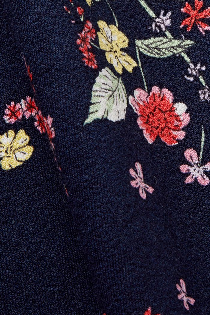 Minifalda en tejido jersey, LENZING™ ECOVERO™, DARK BLUE, detail image number 5