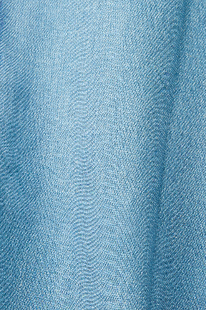 Camisa con estampado vaquero allover, BLUE MEDIUM WASHED, detail image number 6