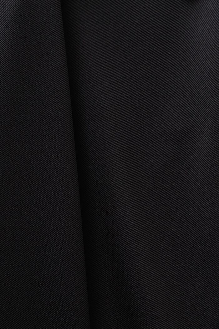 Pantalón de sarga ancho, BLACK, detail image number 7