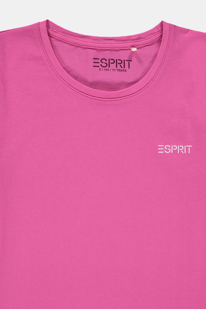 Pack de dos camisetas en 100 % algodón, PINK, detail image number 2