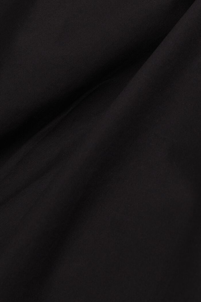 Blusa camisera estilo militar, BLACK, detail image number 4