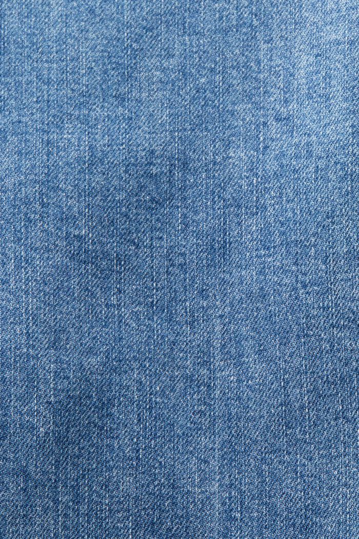 Jeans high-rise slim, BLUE LIGHT WASHED, detail image number 5