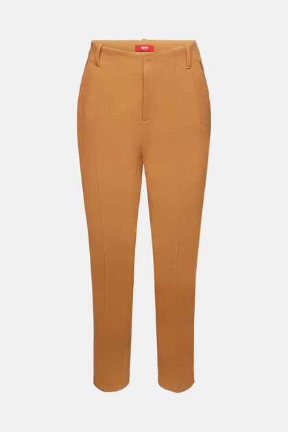 Pantalón chino de cintura alto con pinzas