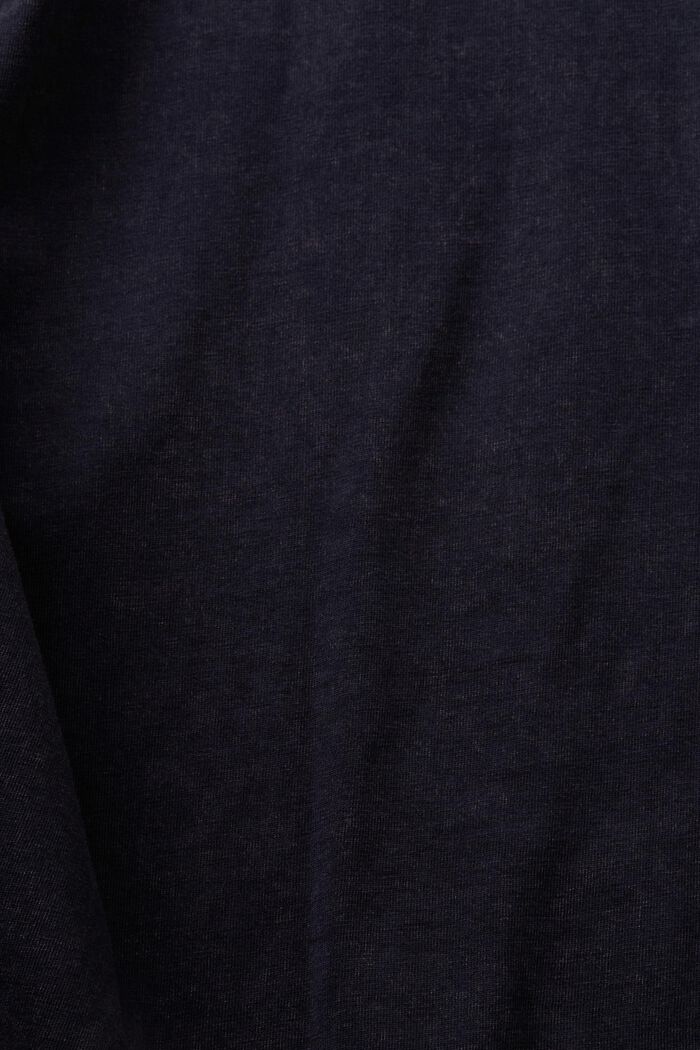 Camiseta de manga larga con botones, NAVY, detail image number 5