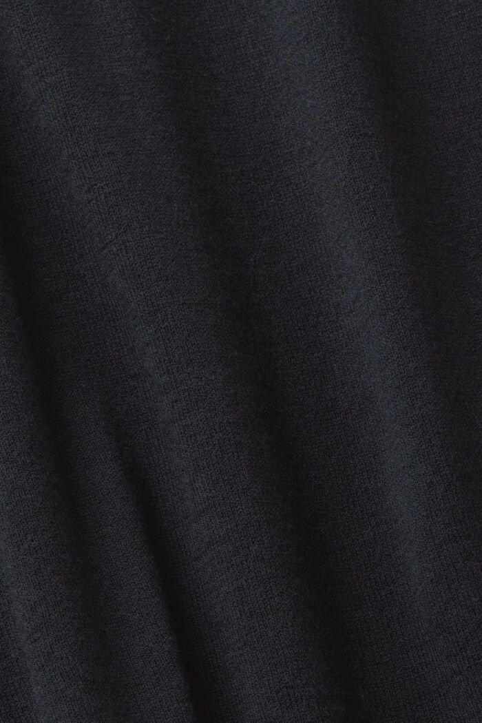 Jersey en tejido fino, BLACK, detail image number 6