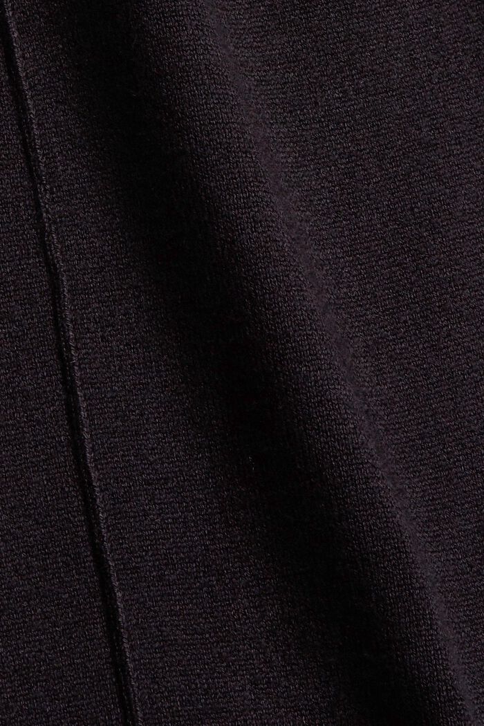 Pantalón de punto con LENZING™ ECOVERO™, BLACK, detail image number 1