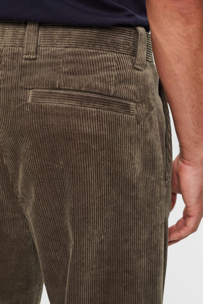 Pantalón de pana de pernera ancha, BROWN GREY, detail image number 5