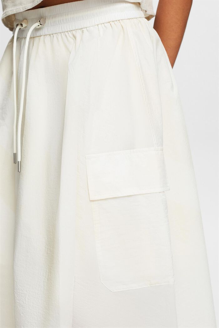 Falda midi con cordón, ICE, detail image number 4