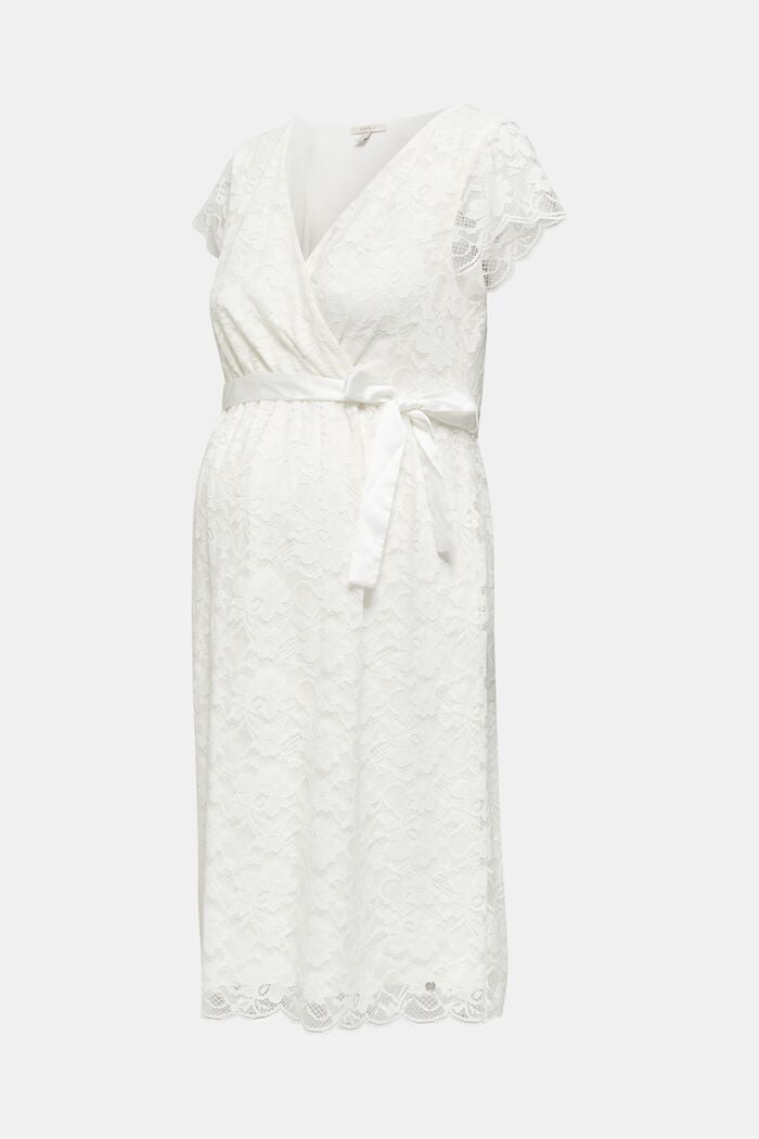 Vestido de novia con función de lactancia, OFF WHITE, detail image number 0