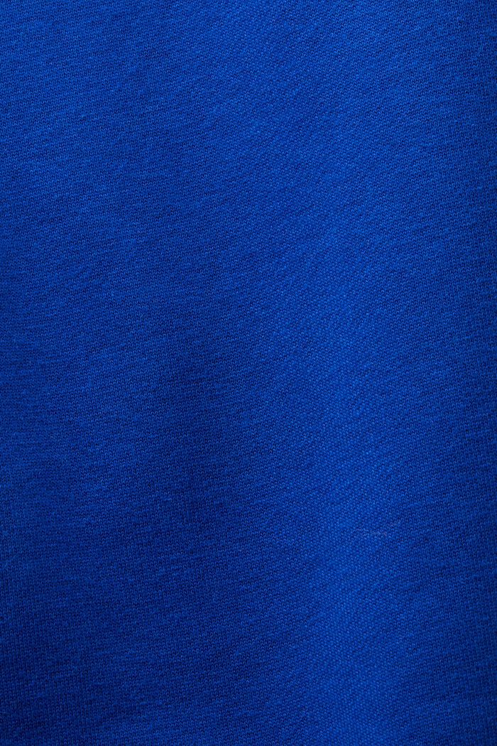 Pantalones de felpa de algodón con logotipo, BRIGHT BLUE, detail image number 5