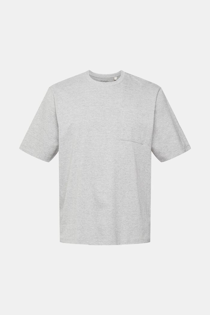 Camiseta de jersey jaspeado, LENZING™ ECOVERO™, MEDIUM GREY, detail image number 2