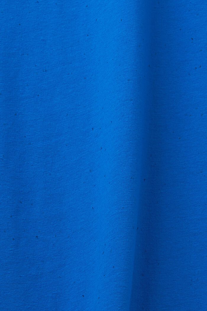 Camiseta de tejido jersey jaspeado, BLUE, detail image number 5