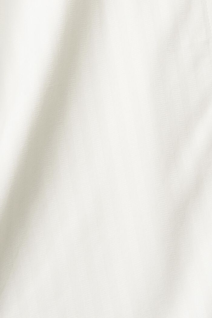 Blusa con cuello fruncido, LENZING™ ECOVERO™, OFF WHITE, detail image number 1