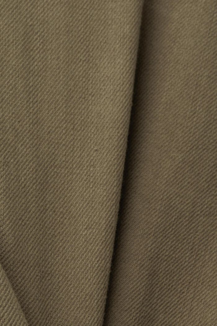 Chaqueta estilo militar con cintura elástica, KHAKI GREEN, detail image number 5