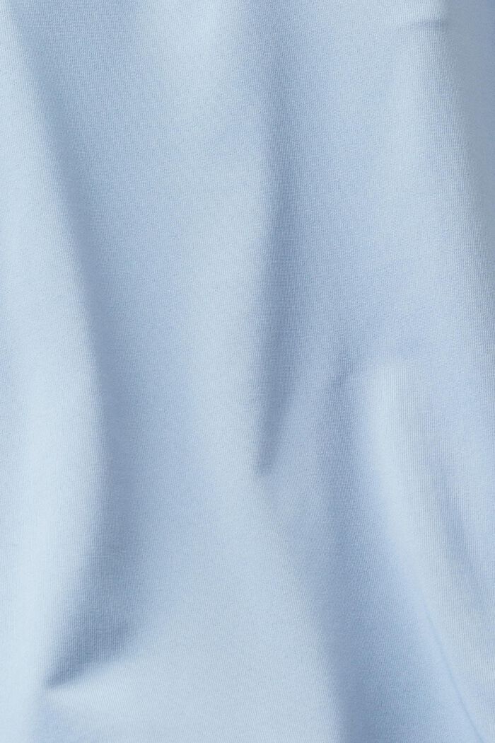 Camiseta deportiva con tecnología E-DRY, PASTEL BLUE, detail image number 5