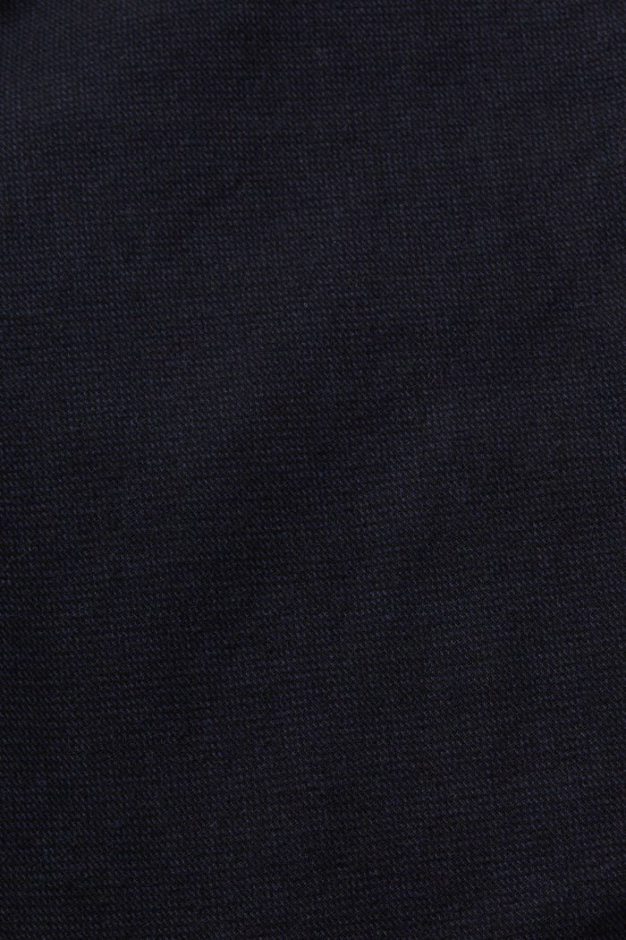 Pantalón chino de corte slim de tejido cepillado, NAVY, detail image number 5
