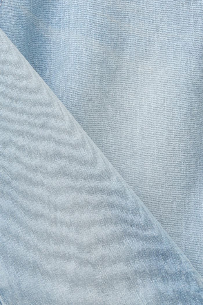 Jeans skinny de algodón sostenible, BLUE BLEACHED, detail image number 5