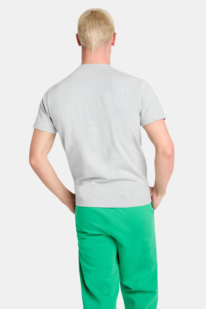 Camiseta unisex en jersey de algodón con logotipo, LIGHT GREY, detail image number 2