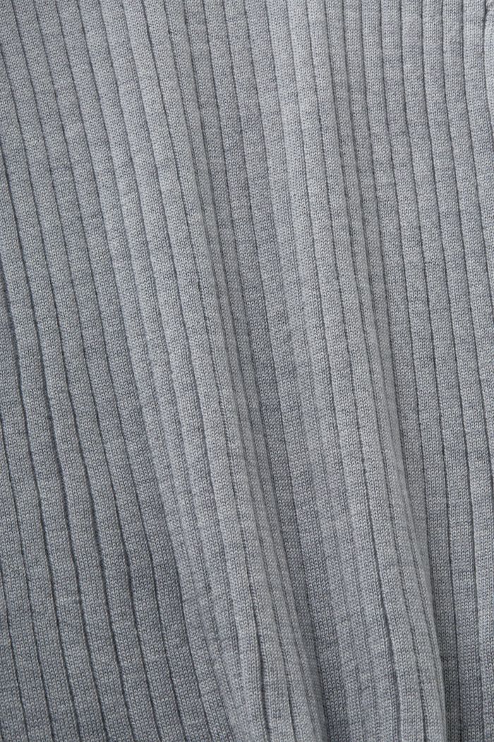 Jersey sin mangas de lana merino superfina, MEDIUM GREY, detail image number 5