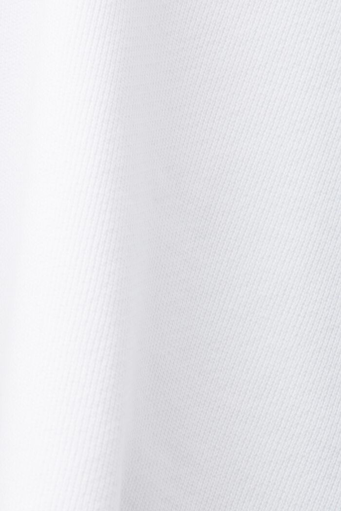 Sudadera con capucha corta, 100% algodón, WHITE, detail image number 5