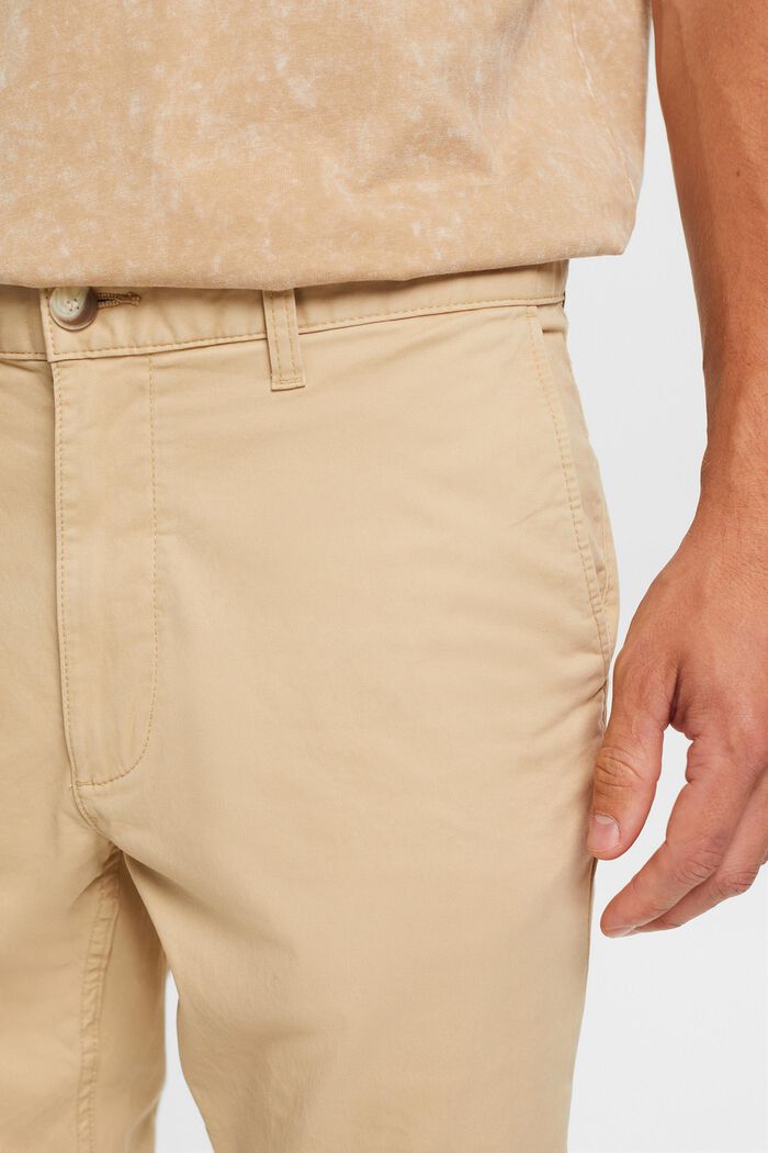 Pantalón chino de corte slim, SAND, detail image number 2