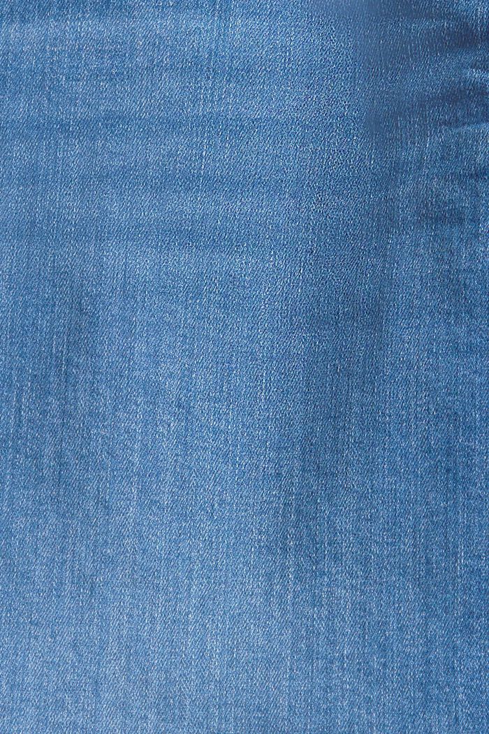 Minifalda vaquera, BLUE MEDIUM WASHED, detail image number 4