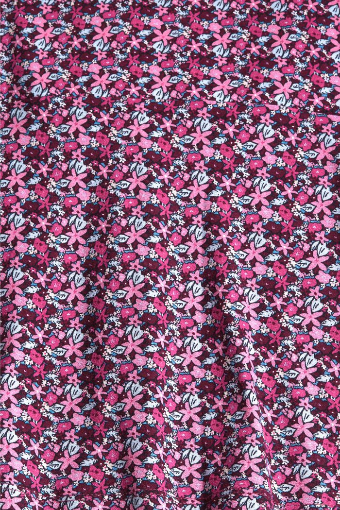 Camiseta de manga larga floral, LENZING™ ECOVERO, NAVY, detail image number 4