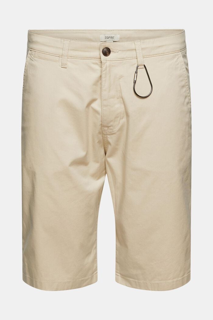 Shorts de algodón ecológico con llavero