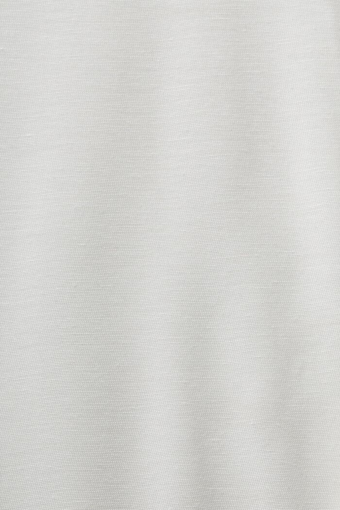 Camiseta de manga larga con cuello vuelto, TENCEL™, OFF WHITE, detail image number 5