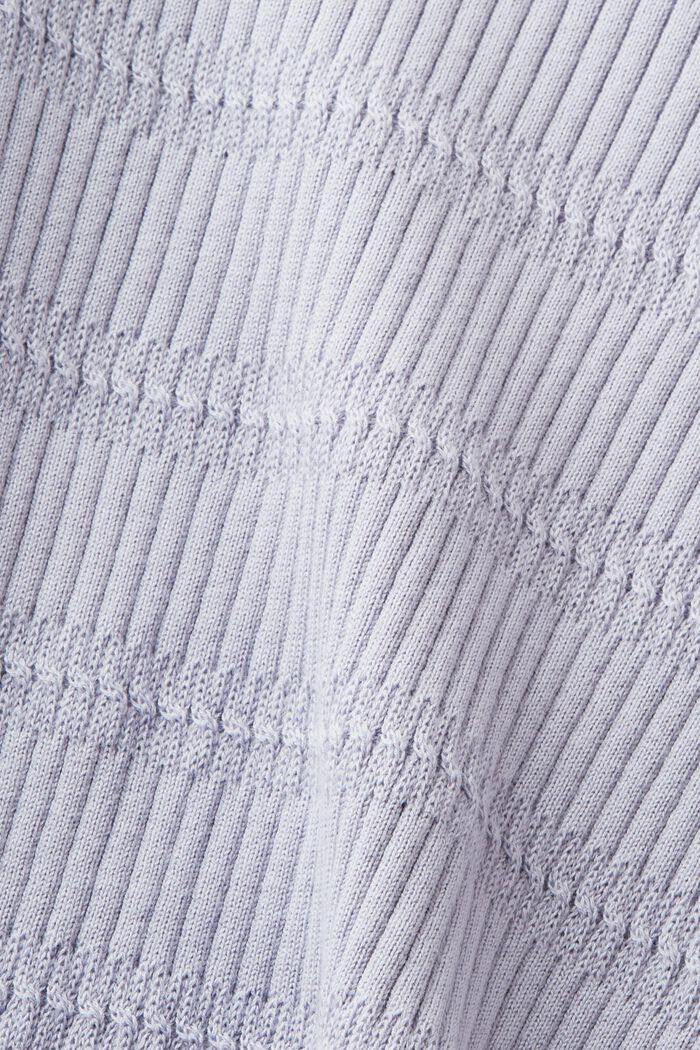 Jersey de punto con mangas cortas, LIGHT BLUE LAVENDER, detail image number 4